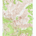 United States Geological Survey Buckeye Ridge, CA (1990, 24000-Scale) digital map