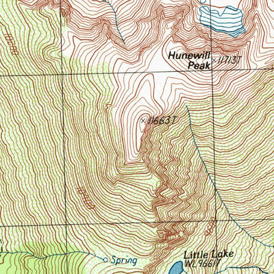 United States Geological Survey Buckeye Ridge, CA (1990, 24000-Scale) digital map
