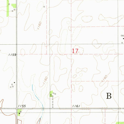 United States Geological Survey Buckeye West, IA (1979, 24000-Scale) digital map