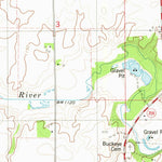 United States Geological Survey Buckeye West, IA (1979, 24000-Scale) digital map
