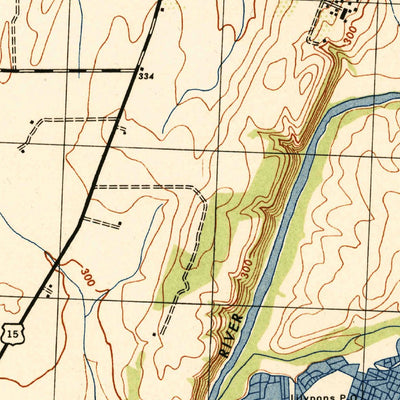 United States Geological Survey Buckeystown, MD-VA (1944, 31680-Scale) digital map