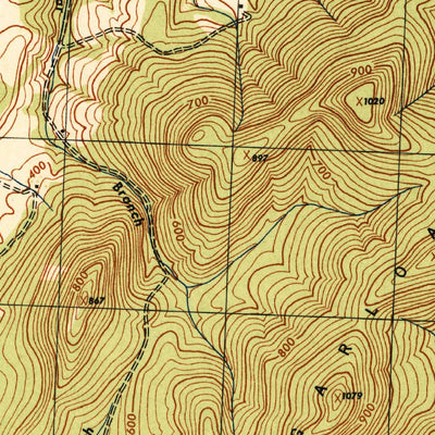 United States Geological Survey Buckeystown, MD-VA (1944, 31680-Scale) digital map