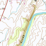 United States Geological Survey Buckeystown, MD-VA (1952, 24000-Scale) digital map