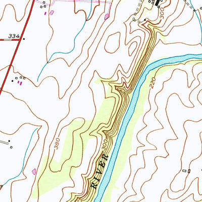 United States Geological Survey Buckeystown, MD-VA (1952, 24000-Scale) digital map