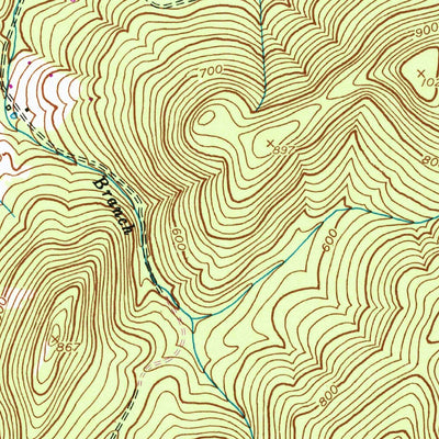 United States Geological Survey Buckeystown, MD-VA (1952, 24000-Scale) digital map
