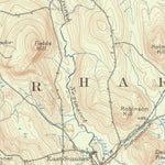 United States Geological Survey Buckfield, ME (1911, 62500-Scale) digital map