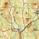 United States Geological Survey Buckfield, ME (1942, 62500-Scale) digital map
