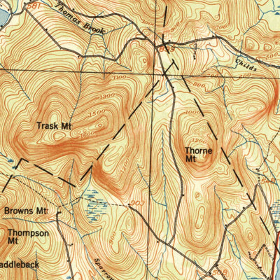 United States Geological Survey Buckfield, ME (1942, 62500-Scale) digital map