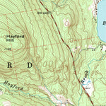 United States Geological Survey Buckfield, ME (1967, 24000-Scale) digital map