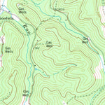 United States Geological Survey Buckhannon, WV (1974, 24000-Scale) digital map