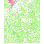 United States Geological Survey Buckhannon, WV (1977, 24000-Scale) digital map
