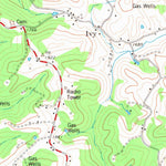 United States Geological Survey Buckhannon, WV (1977, 24000-Scale) digital map