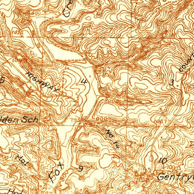 United States Geological Survey Buckhart, MO (1937, 48000-Scale) digital map