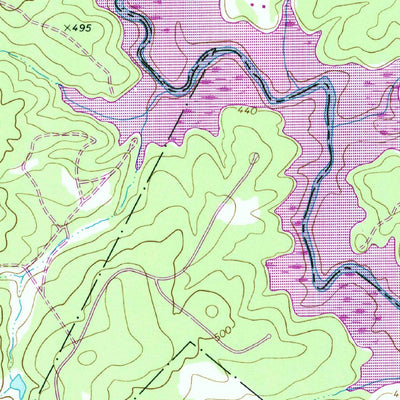 United States Geological Survey Buckhead, GA (1972, 24000-Scale) digital map