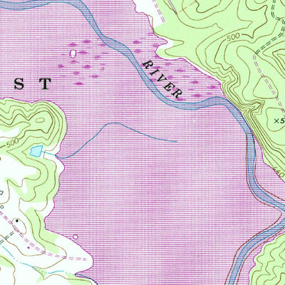 United States Geological Survey Buckhead, GA (1972, 24000-Scale) digital map