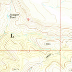 United States Geological Survey Buckhead Mesa, AZ (1973, 24000-Scale) digital map