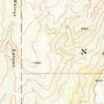 United States Geological Survey Buckhead Mesa, AZ (1973, 24000-Scale) digital map