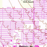 United States Geological Survey Buckhorn, AZ (1956, 24000-Scale) digital map