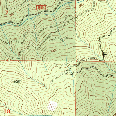 United States Geological Survey Buckhorn Bally, CA (2001, 24000-Scale) digital map