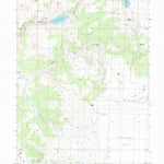 United States Geological Survey Buckhorn Canyon, CA (1989, 24000-Scale) digital map