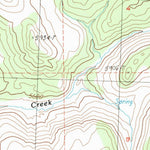 United States Geological Survey Buckhorn Canyon, CA (1989, 24000-Scale) digital map