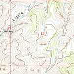 United States Geological Survey Buckhorn Canyon, ID (1965, 24000-Scale) digital map