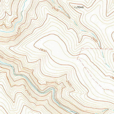 United States Geological Survey Buckhorn Canyon, OR (1970, 24000-Scale) digital map