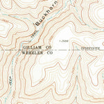United States Geological Survey Buckhorn Canyon, OR (1970, 24000-Scale) digital map