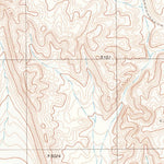 United States Geological Survey Buckhorn Draw West, TX (1979, 24000-Scale) digital map