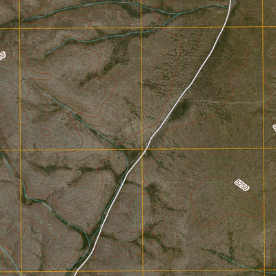 United States Geological Survey Buckhorn Draw West, TX (2010, 24000-Scale) digital map
