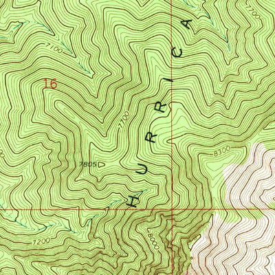 United States Geological Survey Buckhorn Flat, UT (1971, 24000-Scale) digital map