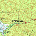 United States Geological Survey Buckhorn, KY (1979, 24000-Scale) digital map