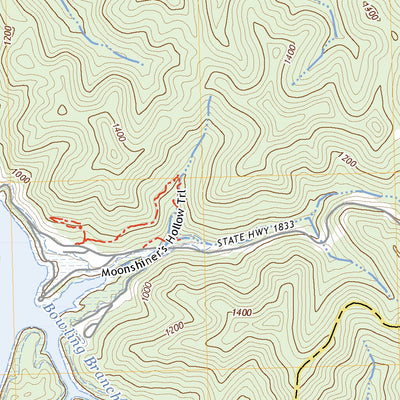United States Geological Survey Buckhorn, KY (2022, 24000-Scale) digital map