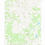 United States Geological Survey Buckhorn Lake, CA (1989, 24000-Scale) digital map