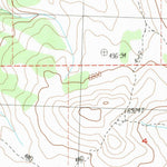United States Geological Survey Buckhorn Lake, CA (1989, 24000-Scale) digital map