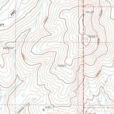 United States Geological Survey Buckhorn Mine, NV (1986, 24000-Scale) digital map