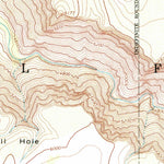 United States Geological Survey Buckhorn Mountain, AZ (1965, 24000-Scale) digital map