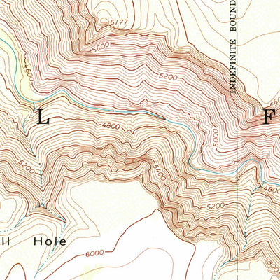 United States Geological Survey Buckhorn Mountain, AZ (1965, 24000-Scale) digital map