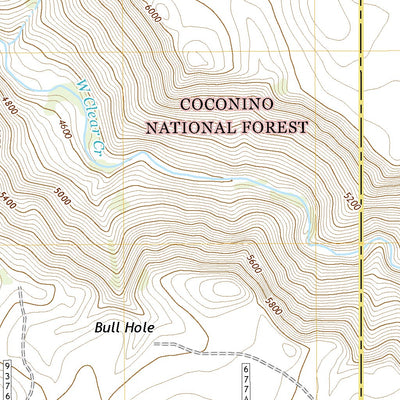 United States Geological Survey Buckhorn Mountain, AZ (2021, 24000-Scale) digital map