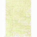 United States Geological Survey Buckhorn Mountain, WA (1988, 24000-Scale) digital map