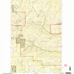 United States Geological Survey Buckhorn Mountain, WA (2001, 24000-Scale) digital map