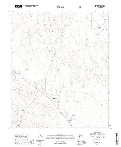 United States Geological Survey Buckhorn, NM (2023, 24000-Scale) digital map