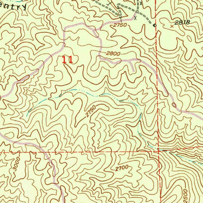 United States Geological Survey Buckhorn Peak, CA (1947, 24000-Scale) digital map