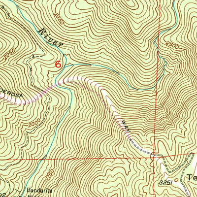 United States Geological Survey Buckhorn Peak, CA (1947, 24000-Scale) digital map
