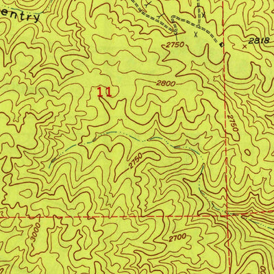 United States Geological Survey Buckhorn Peak, CA (1948, 24000-Scale) digital map