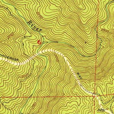 United States Geological Survey Buckhorn Peak, CA (1948, 24000-Scale) digital map