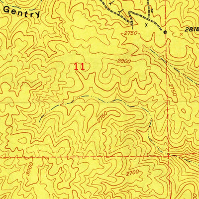 United States Geological Survey Buckhorn Peak, CA (1949, 24000-Scale) digital map