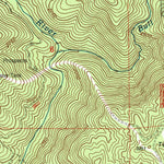 United States Geological Survey Buckhorn Peak, CA (2001, 24000-Scale) digital map