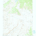 United States Geological Survey Buckhorn Reservoir, UT (1969, 24000-Scale) digital map