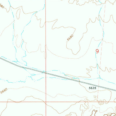 United States Geological Survey Buckhorn Reservoir, UT (1969, 24000-Scale) digital map